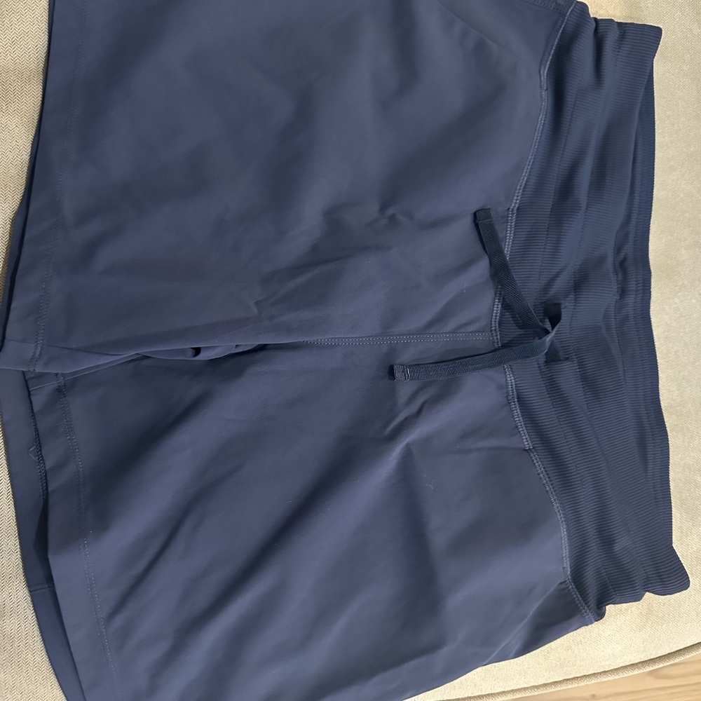 Navy Blue Athletic Shorts